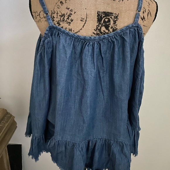 Inc Denim Top Size 14. - Picture 5 of 6